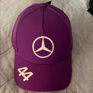 Mercedes Purple Baseball Cap